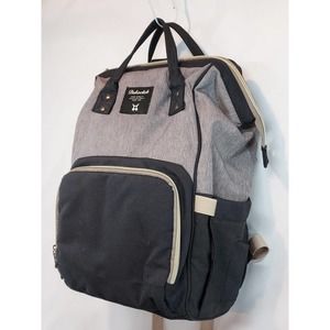 Dokoclub Diaper Bag Backpack Black + Grey